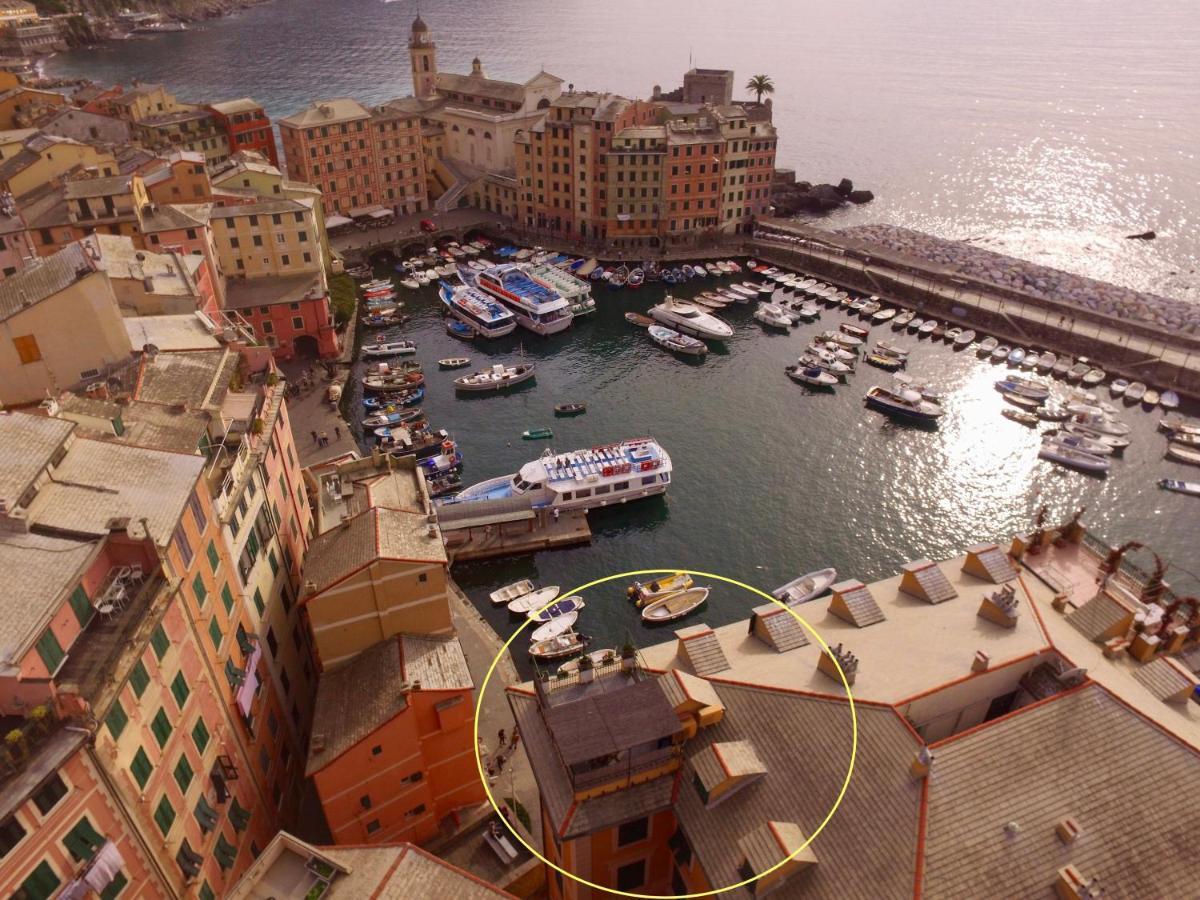 La Mansarda Sul Porto Hotel Camogli Exterior photo